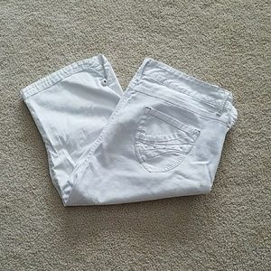 White Denim capris